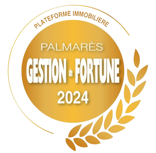 1ère plateforme immobilière - Palmarès Gestion de Fortune 2024